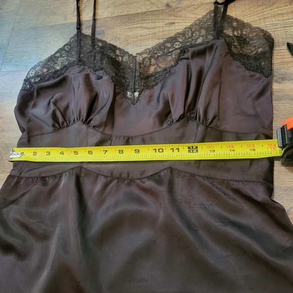 Elegant Black Lace Trim Dress - Picture 6 of 7